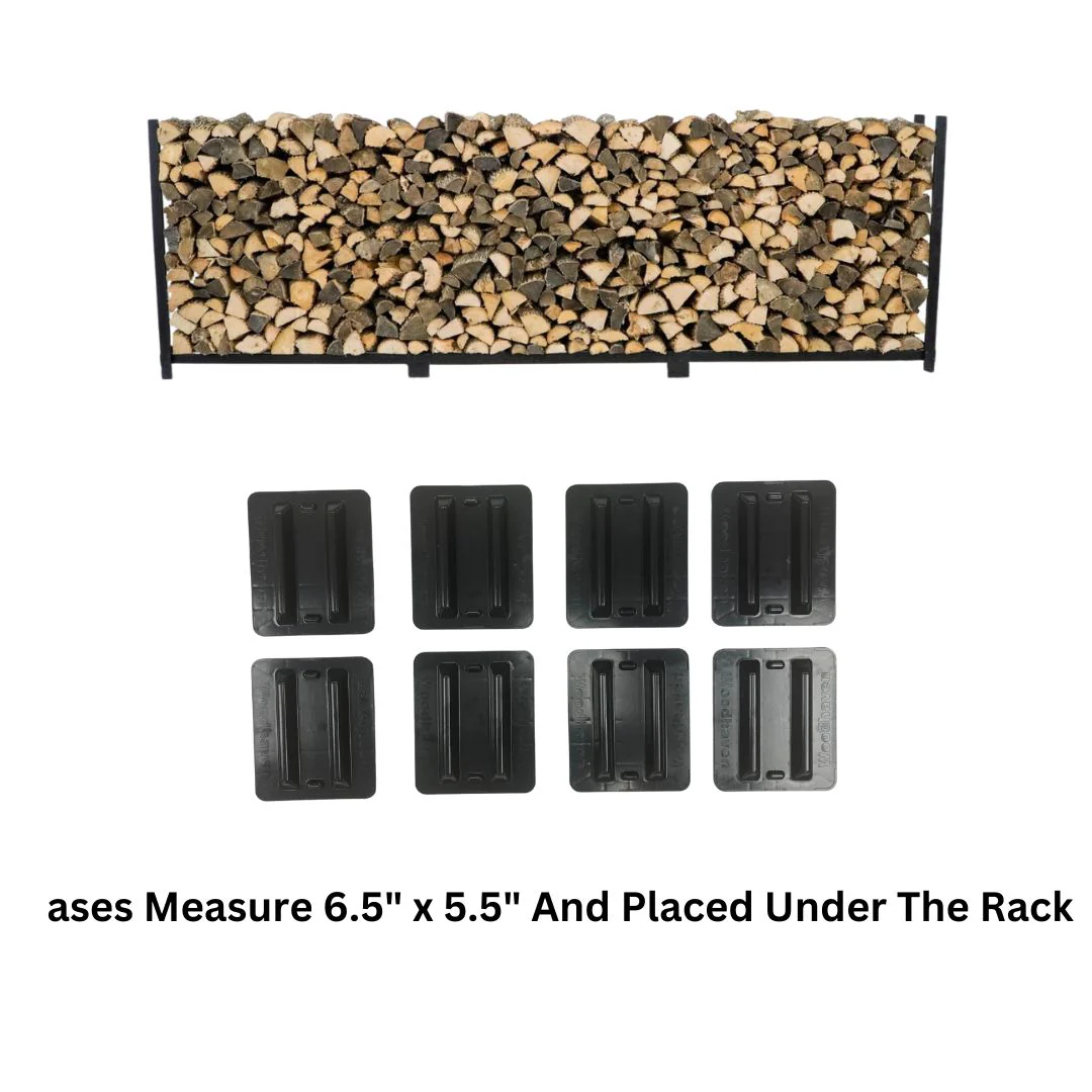 The Woodhaven 12ft Firewood Rack - Image 9