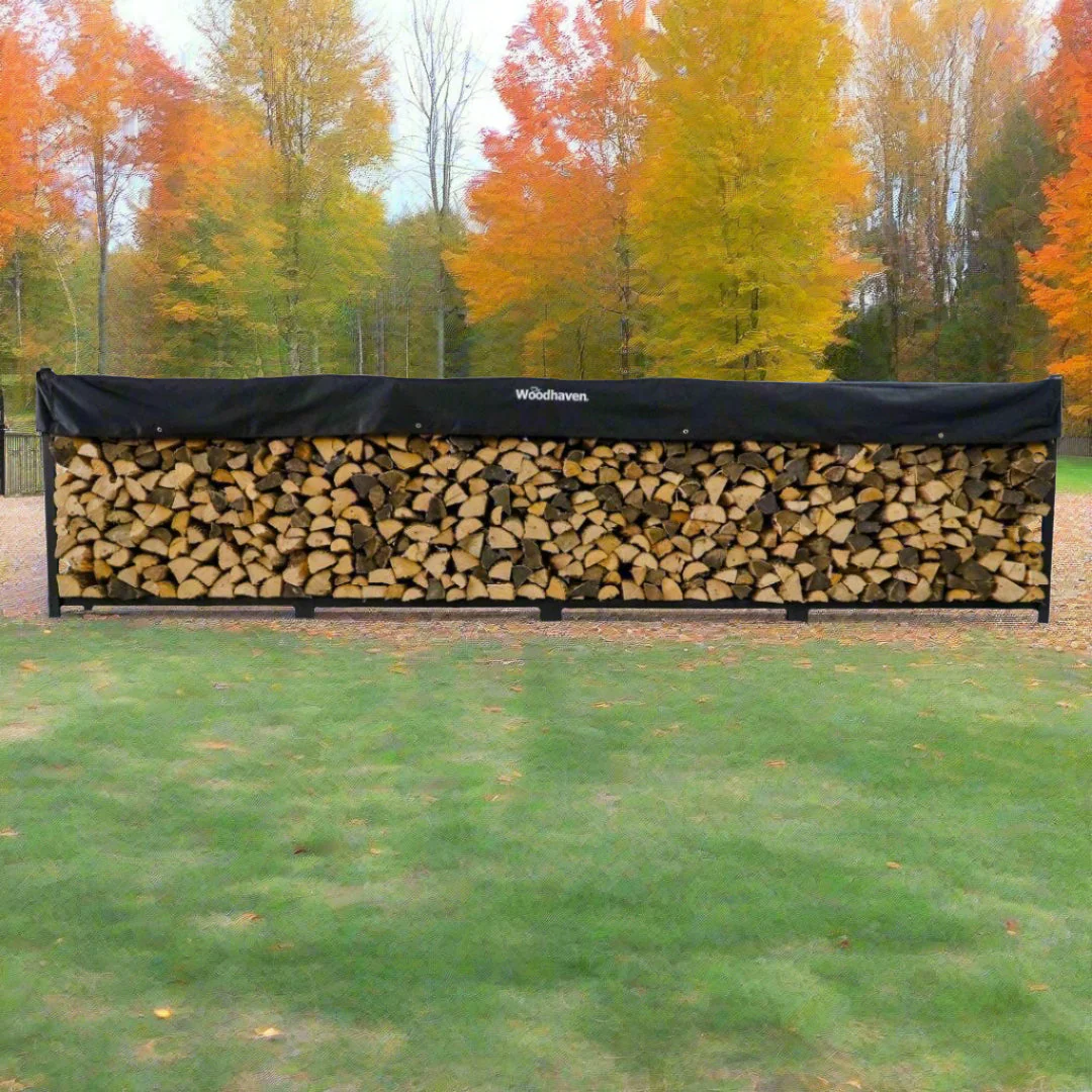 The Woodhaven 16ft Firewood Rack - Image 2