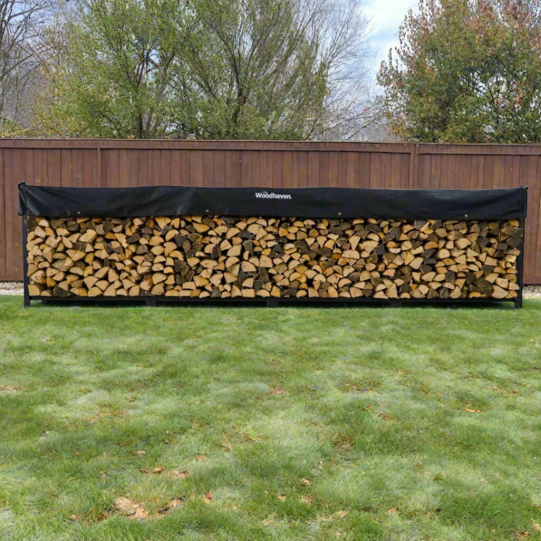 The Woodhaven 16ft Firewood Rack - Image 4