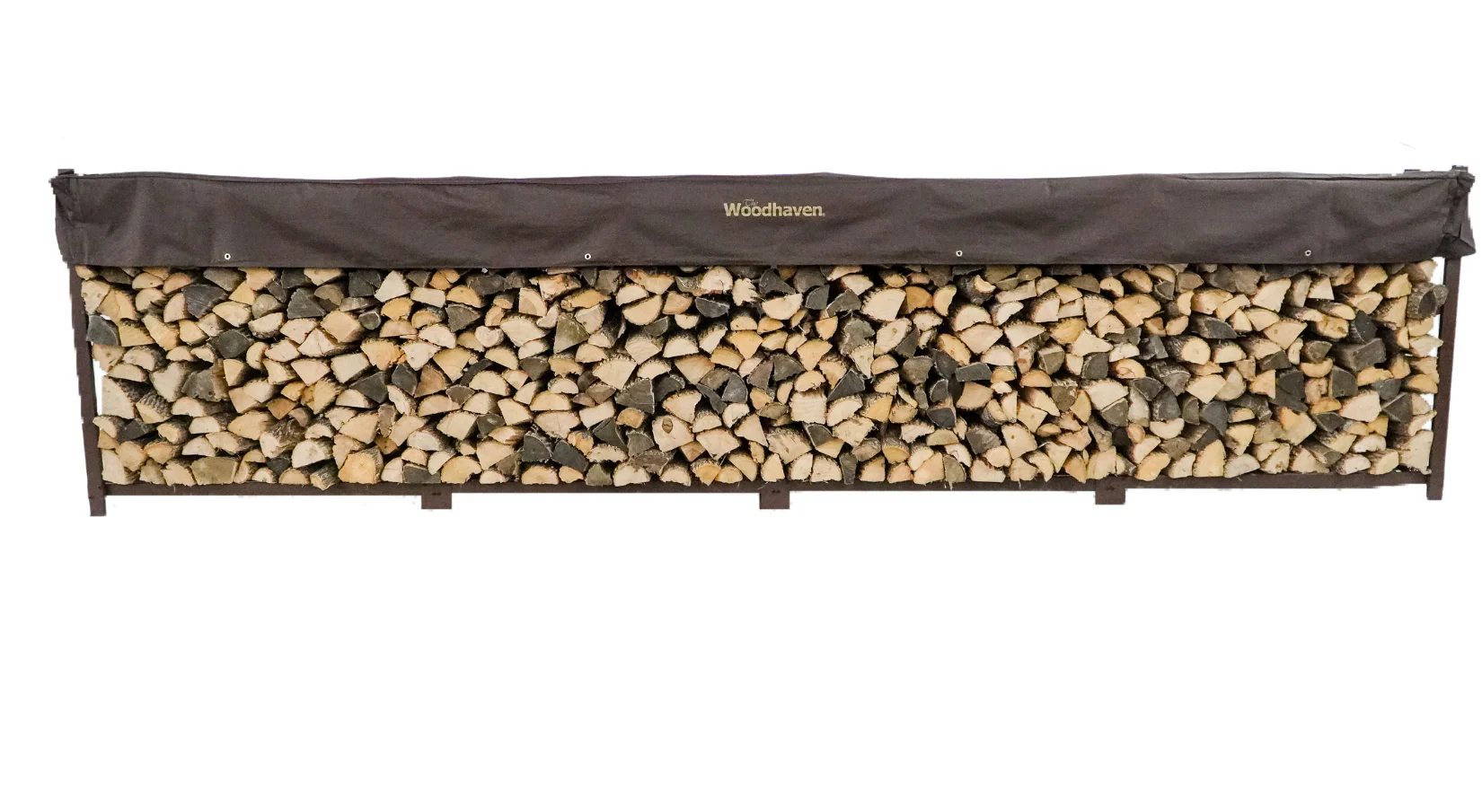The Woodhaven 16ft Firewood Rack - Image 5