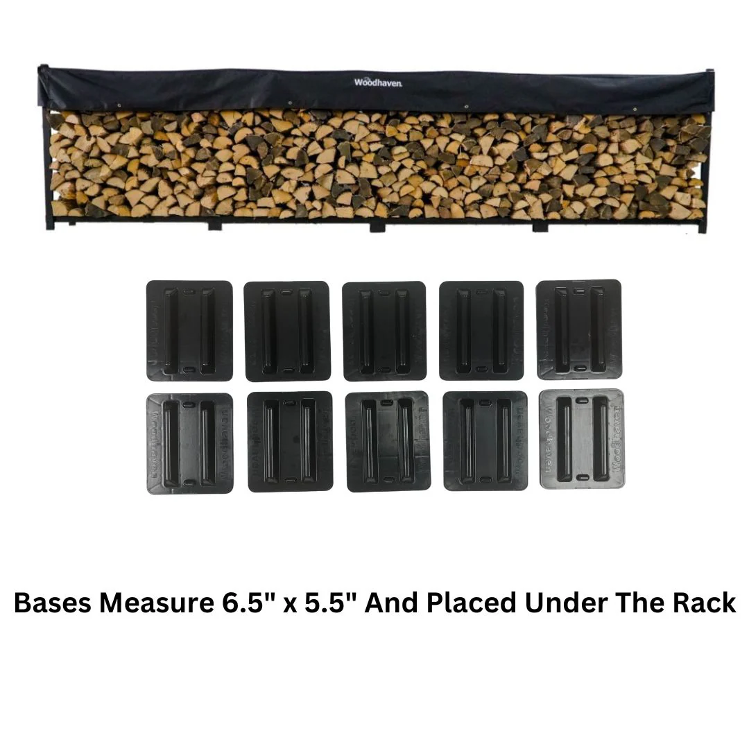 The Woodhaven 16ft Firewood Rack - Image 6