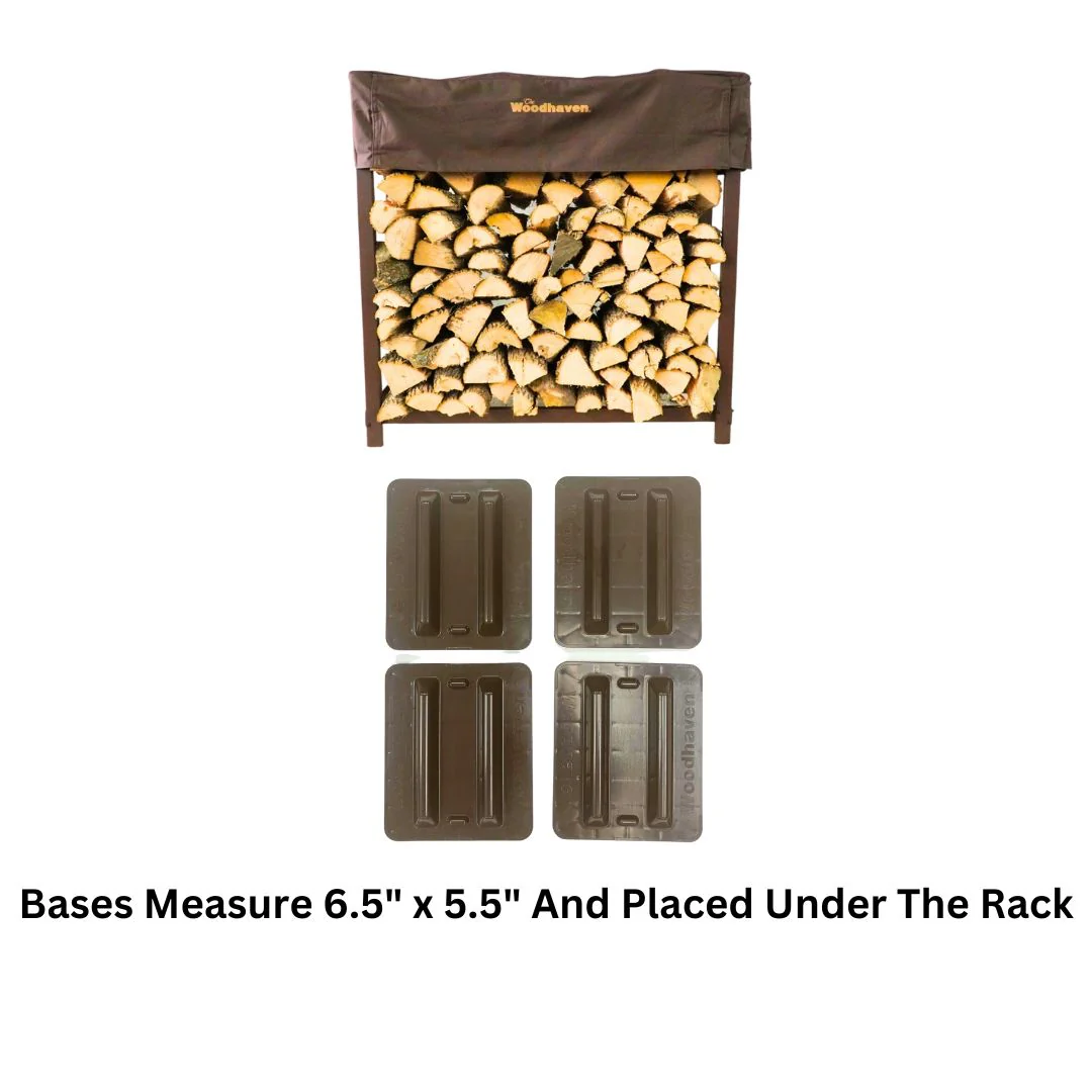 The Woodhaven 3ft Firewood Rack - Image 4