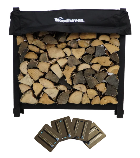 The Woodhaven 3ft Firewood Rack - Image 5