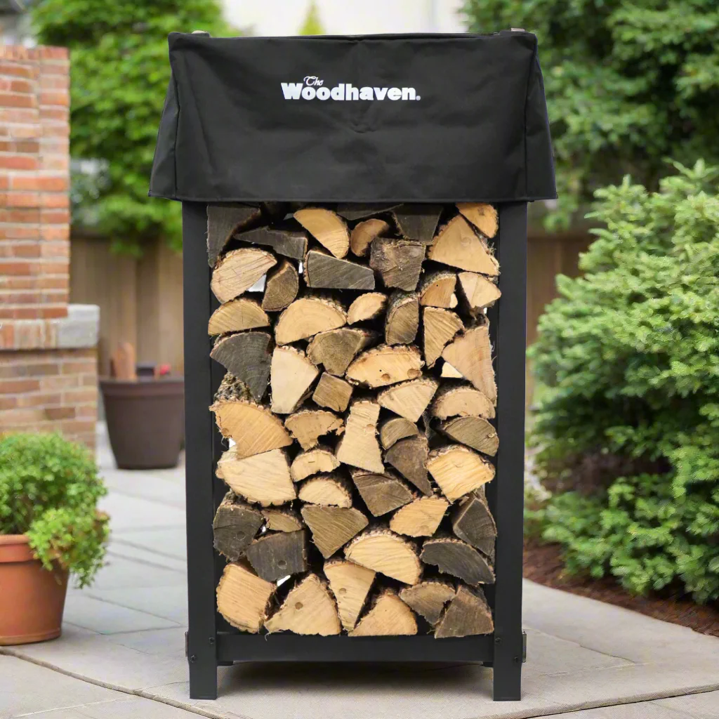 The Woodhaven 4 x 2 Firewood Rack - Image 11