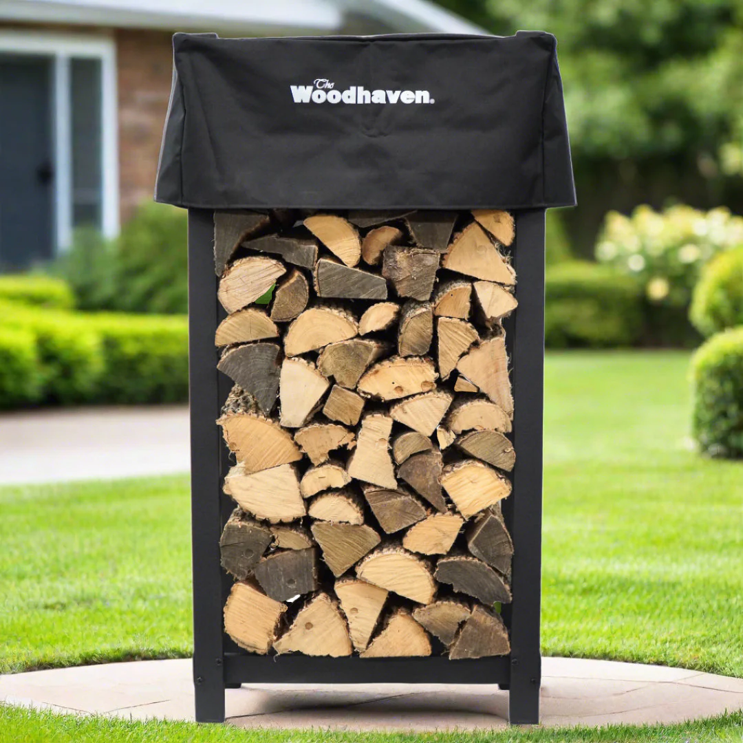 The Woodhaven 4 x 2 Firewood Rack - Image 6