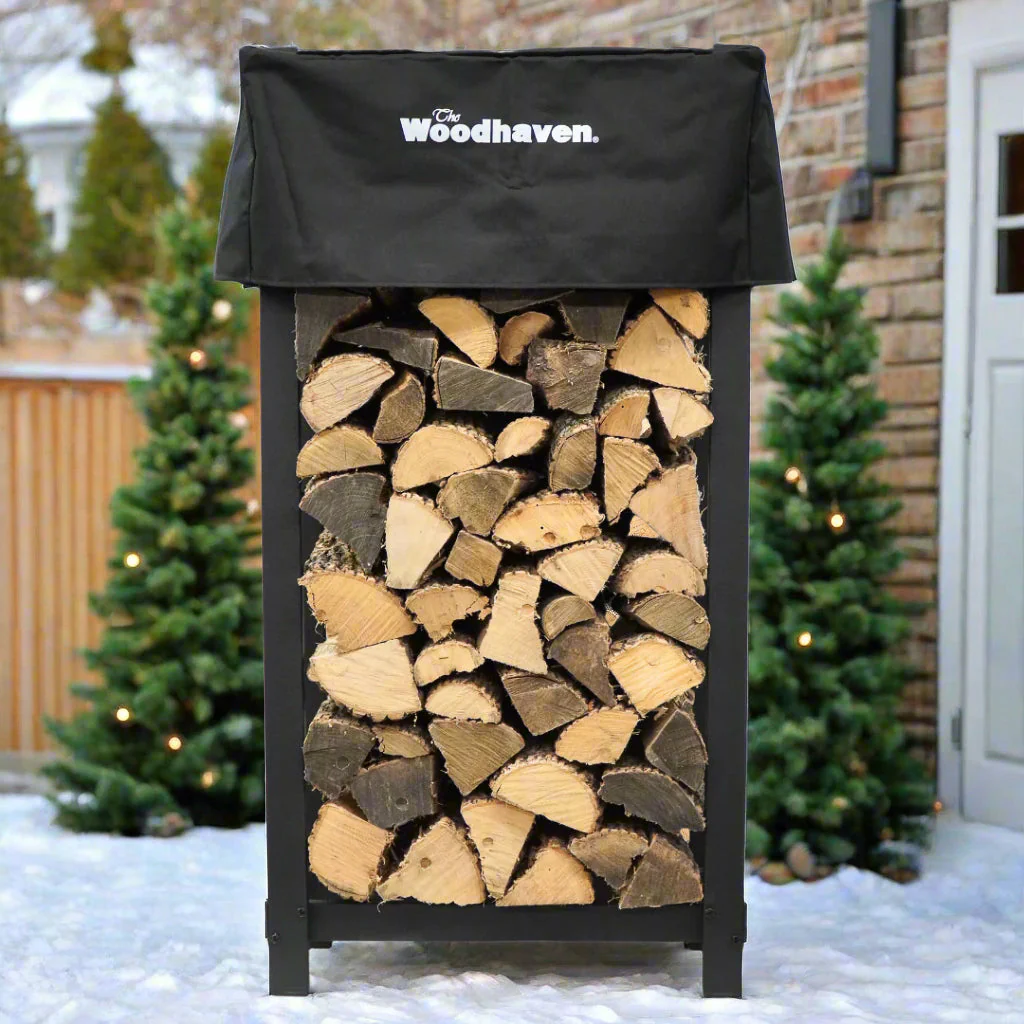 The Woodhaven 4 x 2 Firewood Rack - Image 7