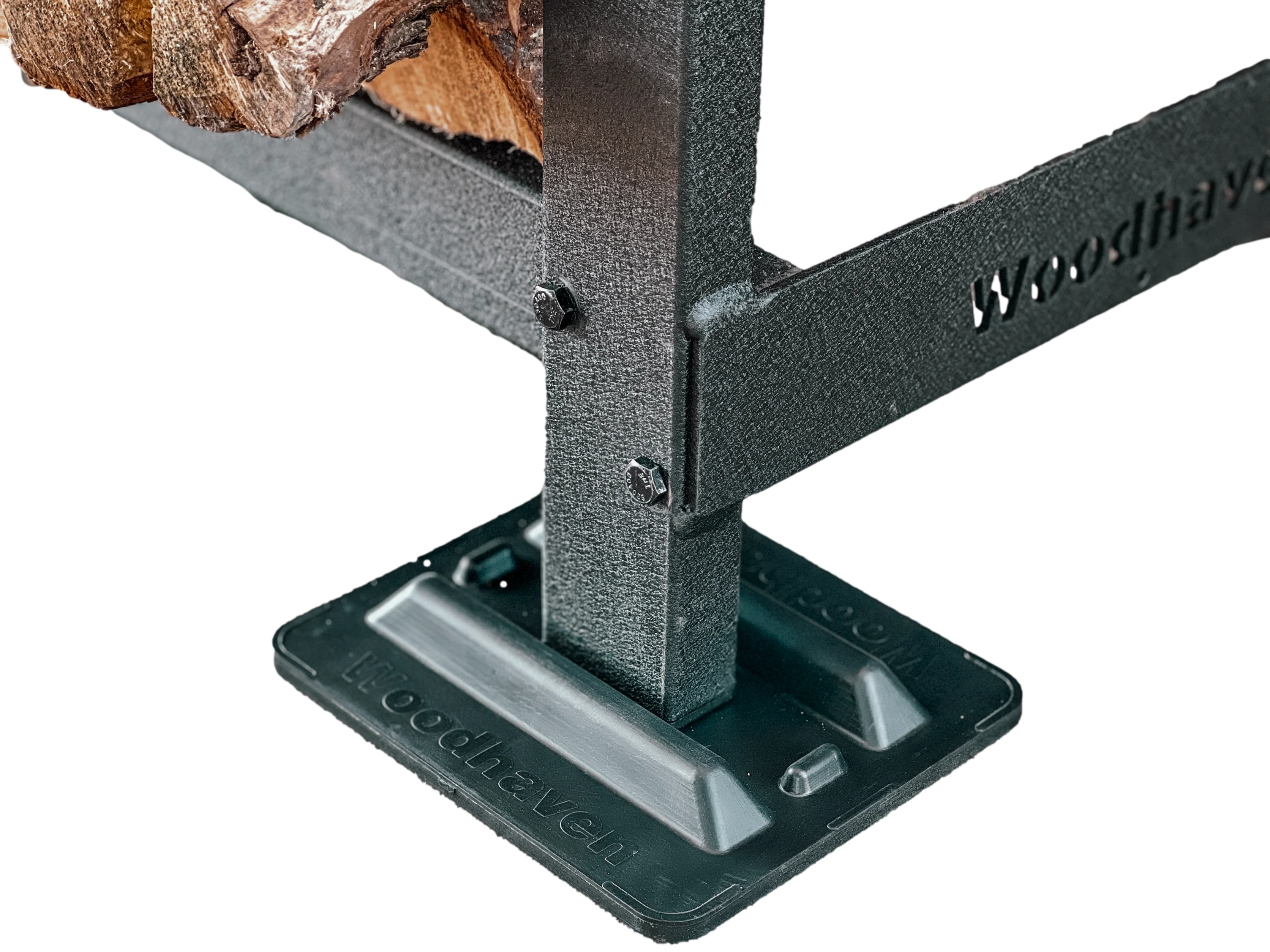 The Woodhaven 4 x 2 Firewood Rack - Image 9