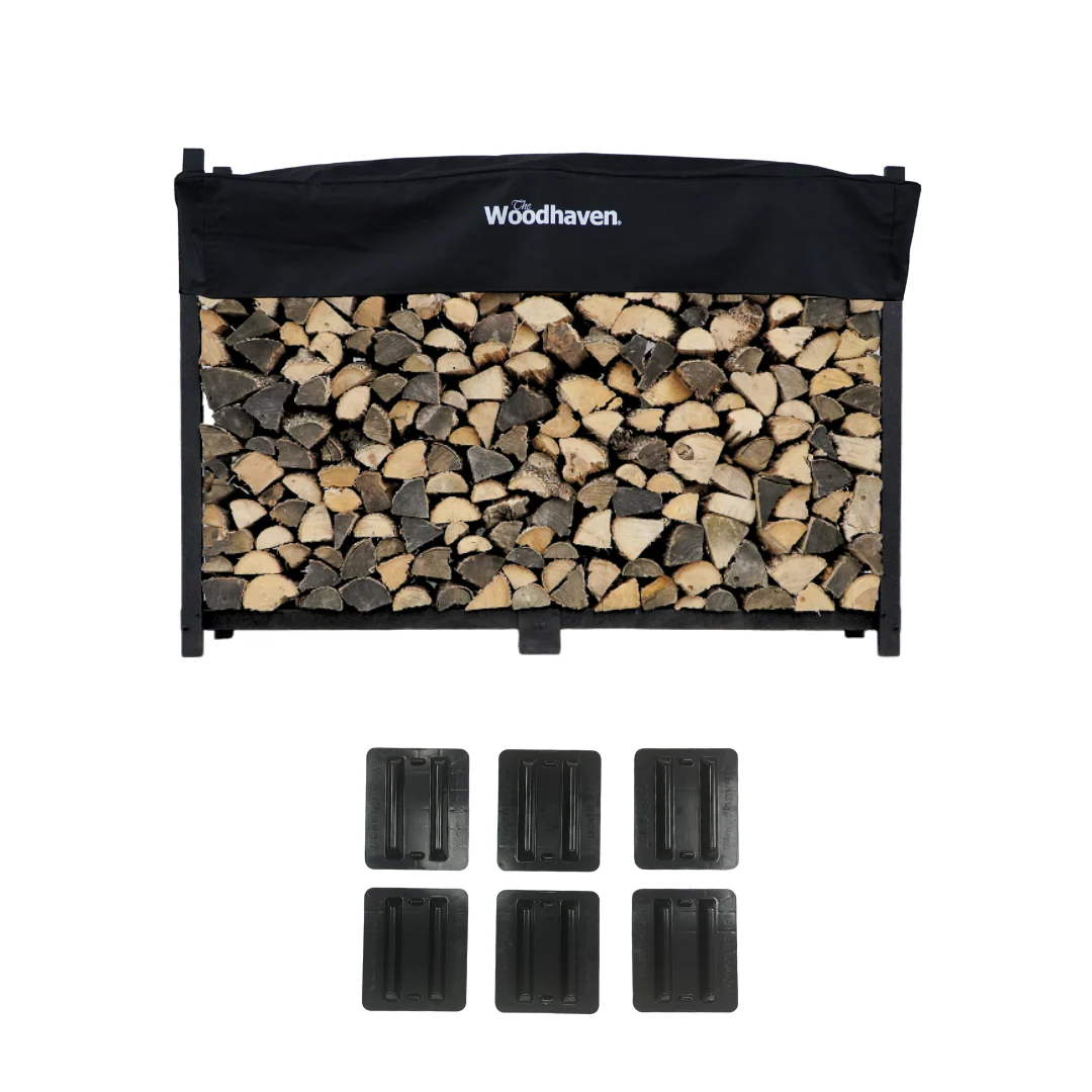 The Woodhaven 6ft Firewood Rack - Image 11