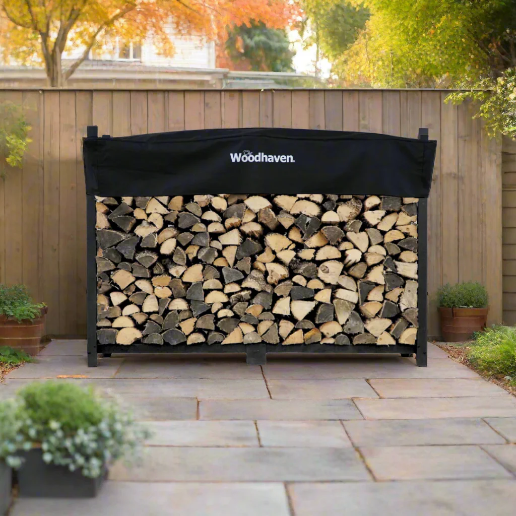 The Woodhaven 6ft Firewood Rack - Image 3