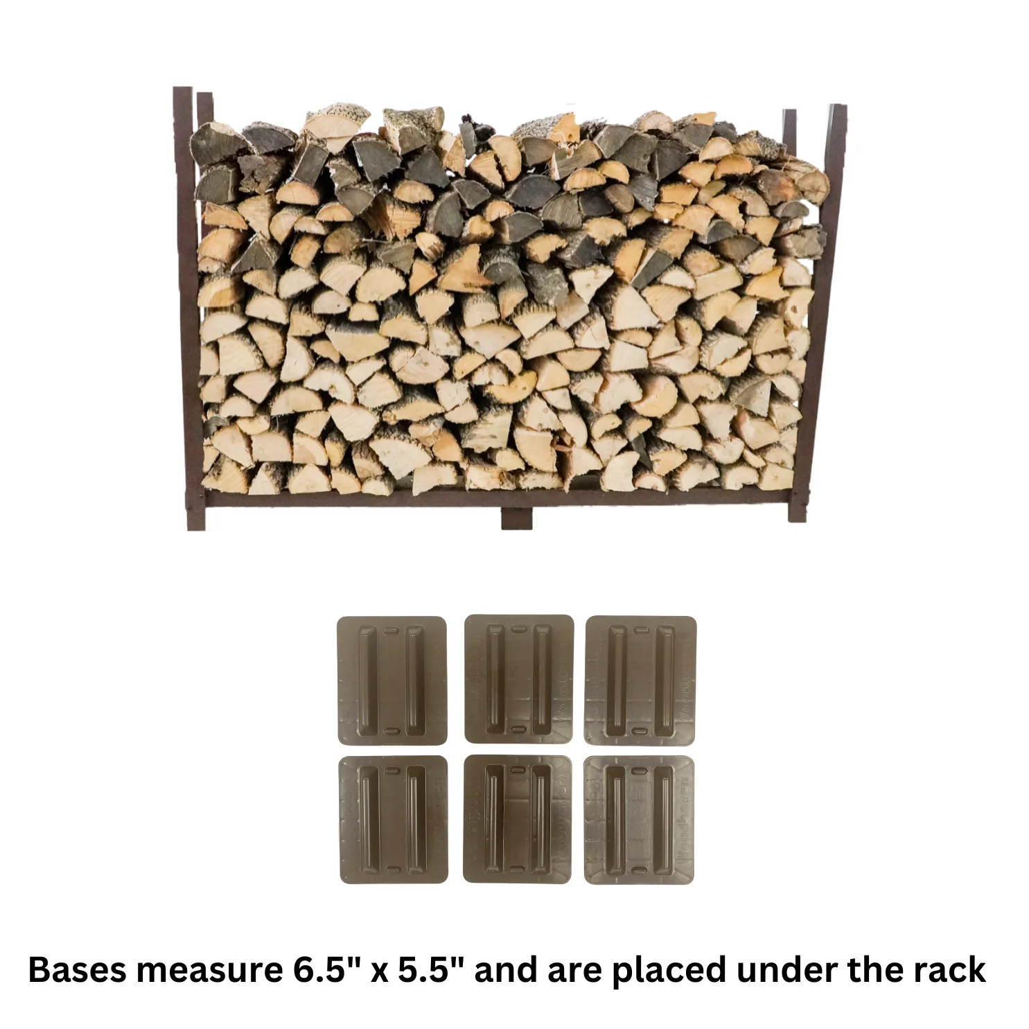 The Woodhaven 6ft Firewood Rack - Image 7