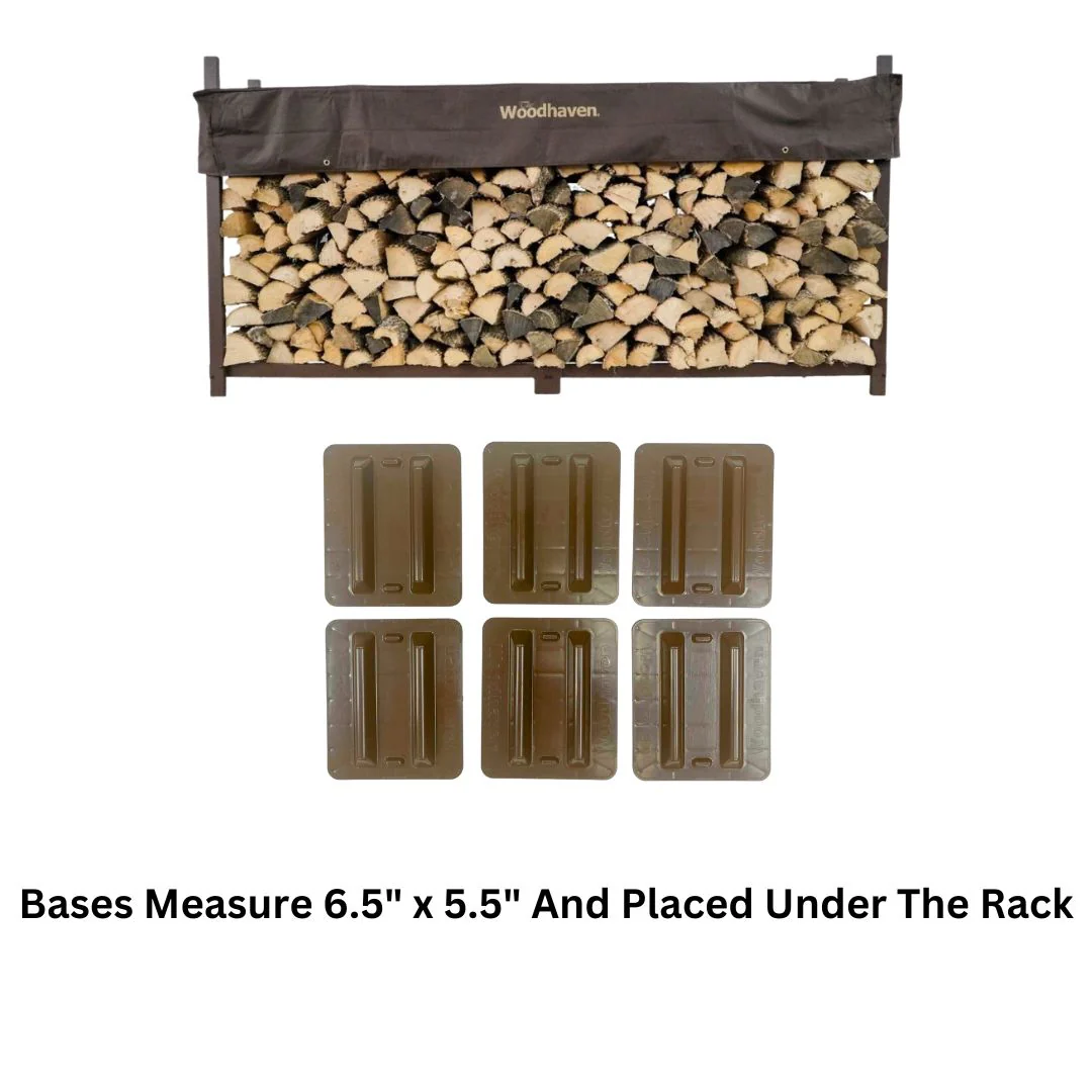The Woodhaven 8ft Firewood Rack - Image 10