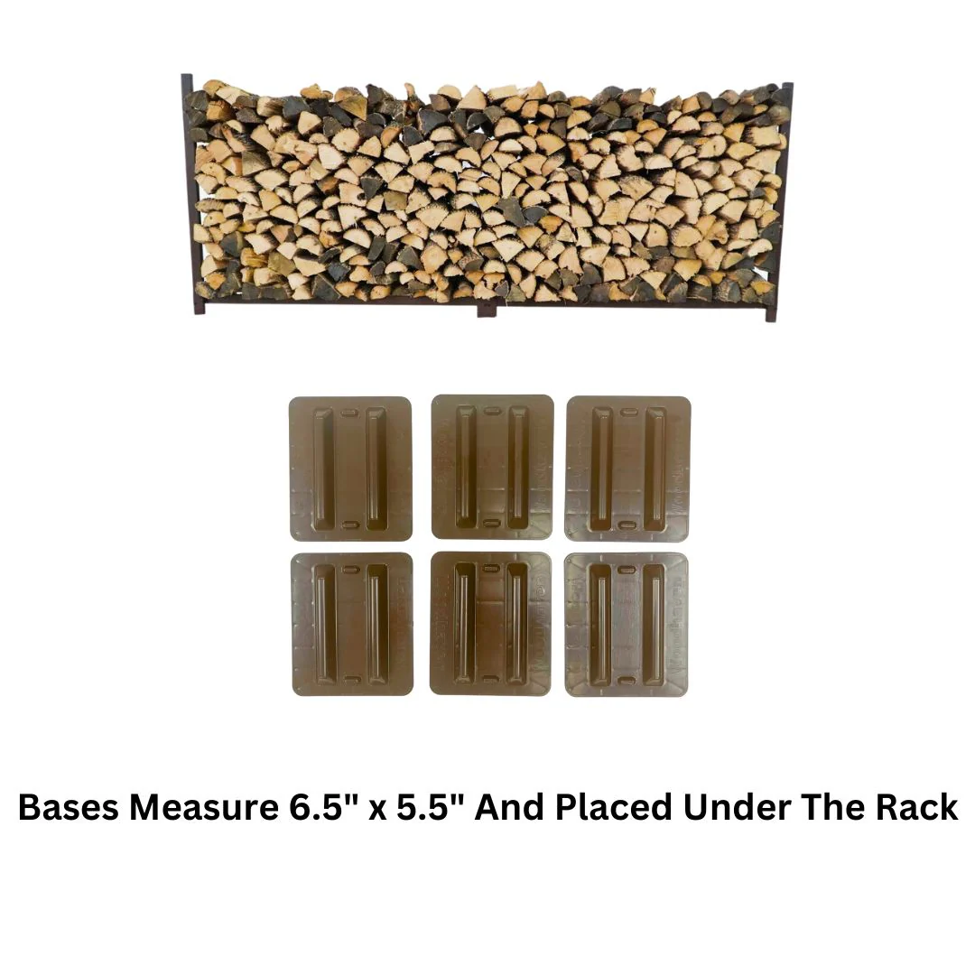 The Woodhaven 8ft Firewood Rack - Image 12