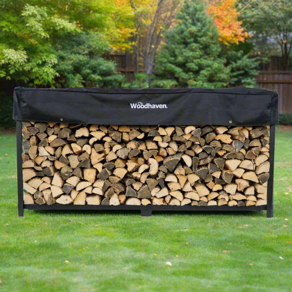 The Woodhaven 8ft Firewood Rack - Image 2