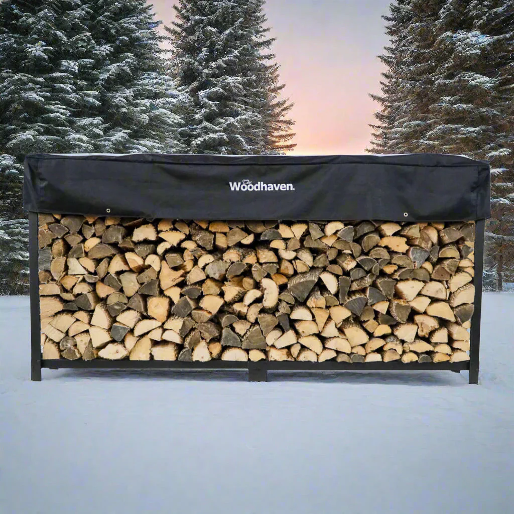 The Woodhaven 8ft Firewood Rack - Image 3