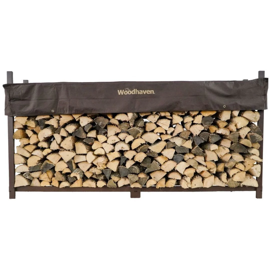 The Woodhaven 8ft Firewood Rack - Image 6