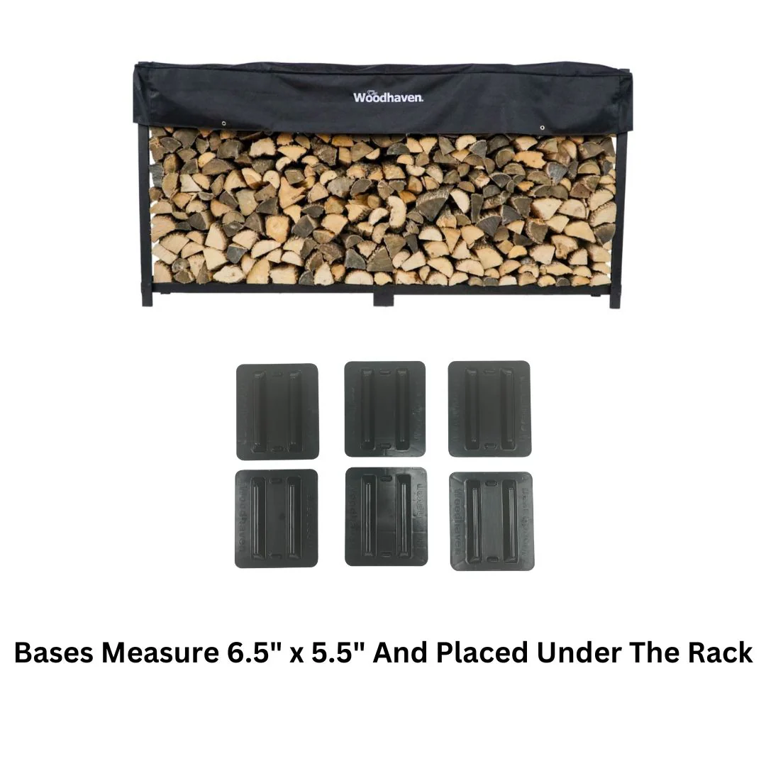 The Woodhaven 8ft Firewood Rack - Image 8