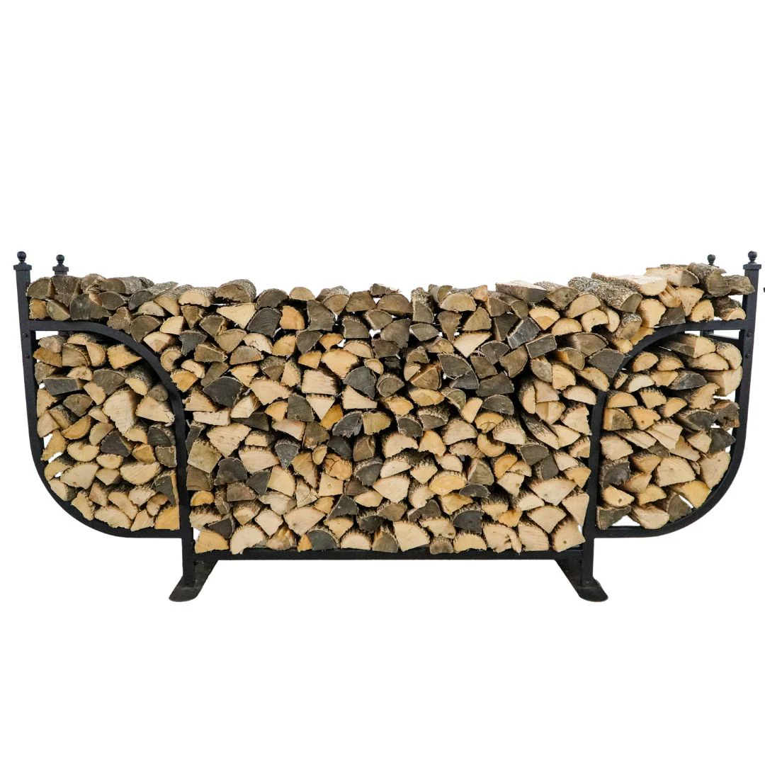 The Woodhaven 9ft Courtyard Firewood Rack - Image 4