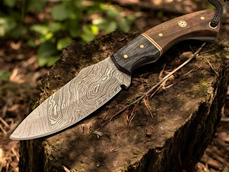 Timberfang - Handmade Damascus Steel Deer Knifes - Image 2