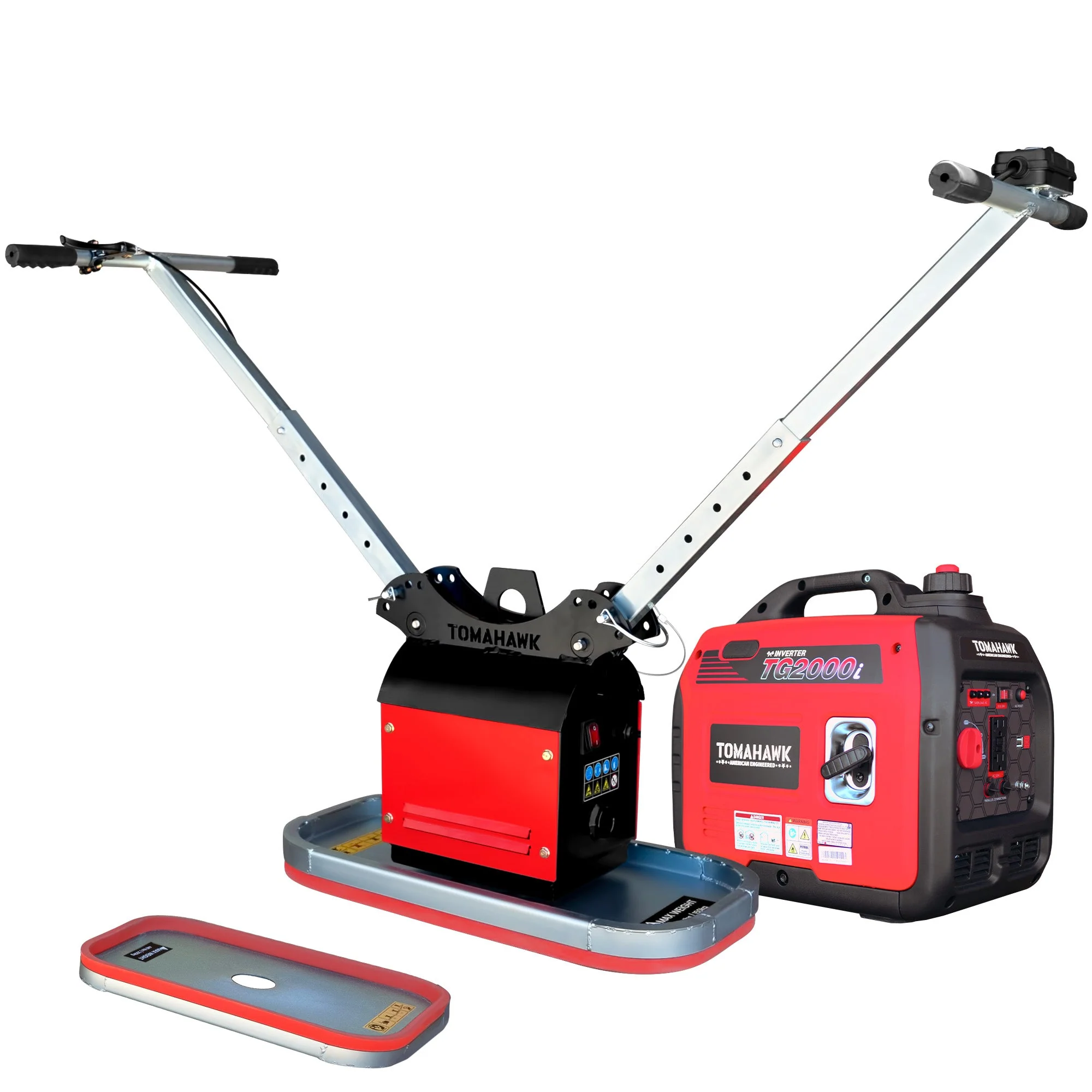 Tomahawk 440 lb Electric Paver Slab Vacuum Lifter 1200W for Hardscaping, Concrete, and Stone Placement - Image 12