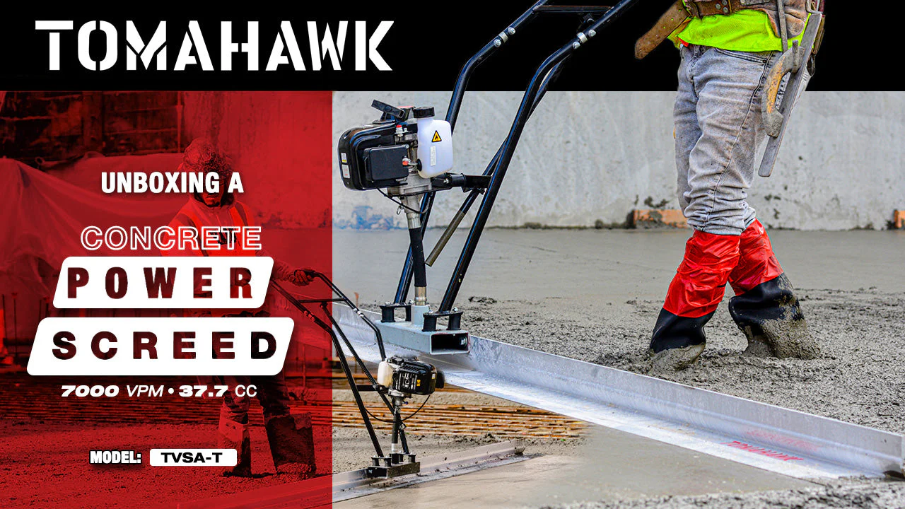 Tomahawk Concrete Power Screed Dual Aluminum Blade Bundle (Choose 2 Boards) - Image 5
