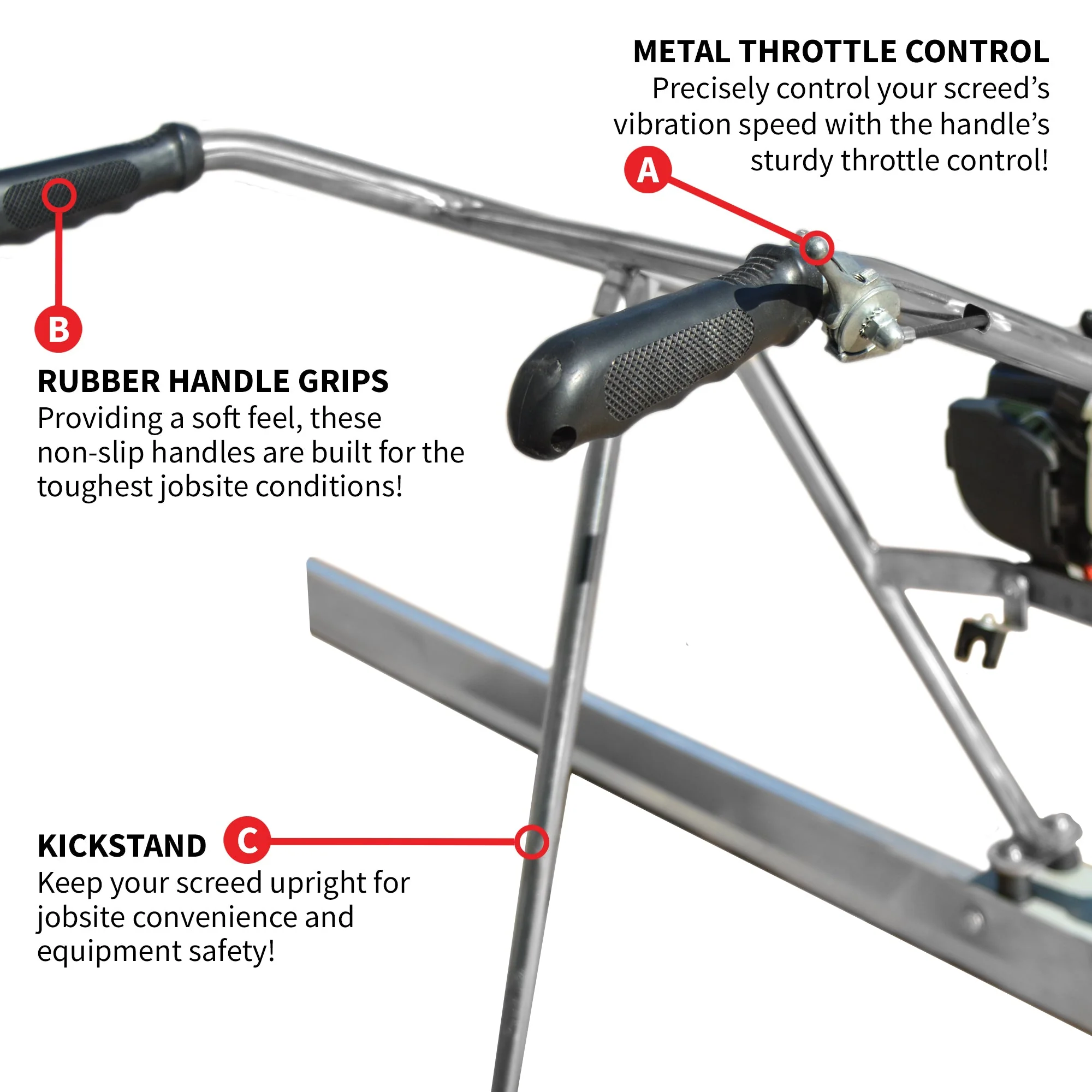 Tomahawk Concrete Power Screed Dual Aluminum Blade Bundle (Choose 2 Boards) - Image 9