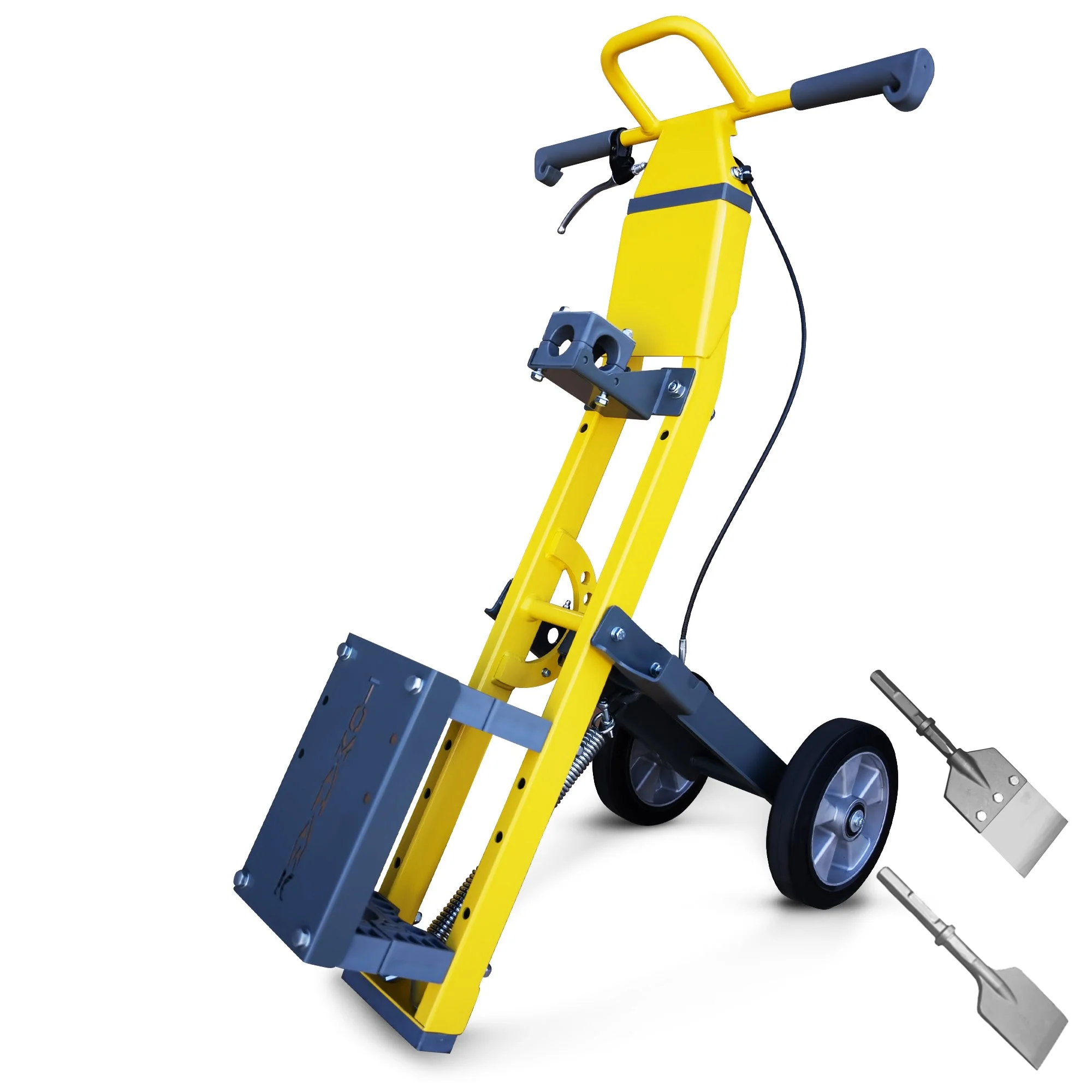 Tomahawk Demo Hammer Trolley – Heavy-Duty Universal Jackhammer Support Anti-Vibration Ergonomic Design for Effortless Demolition - Image 10