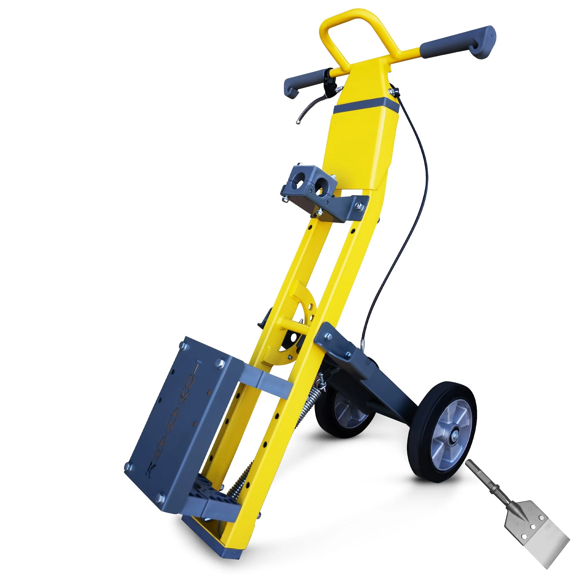 Tomahawk Demo Hammer Trolley – Heavy-Duty Universal Jackhammer Support Anti-Vibration Ergonomic Design for Effortless Demolition - Image 9