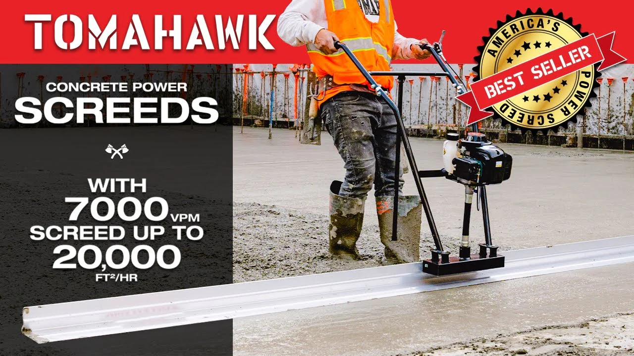 Tomahawk Power Screed Single Aluminum Blade Bundle (Choose 4ft, 6ft, 8ft, 10ft, 12ft, 14ft) - Image 3