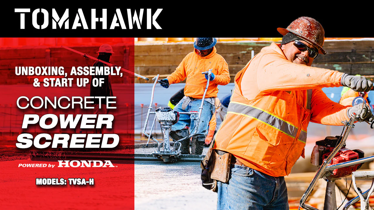 Tomahawk PRO Series Honda Concrete Power Screed Three Magnesium Blade Bundle (Choose 3 Boards) - Image 4