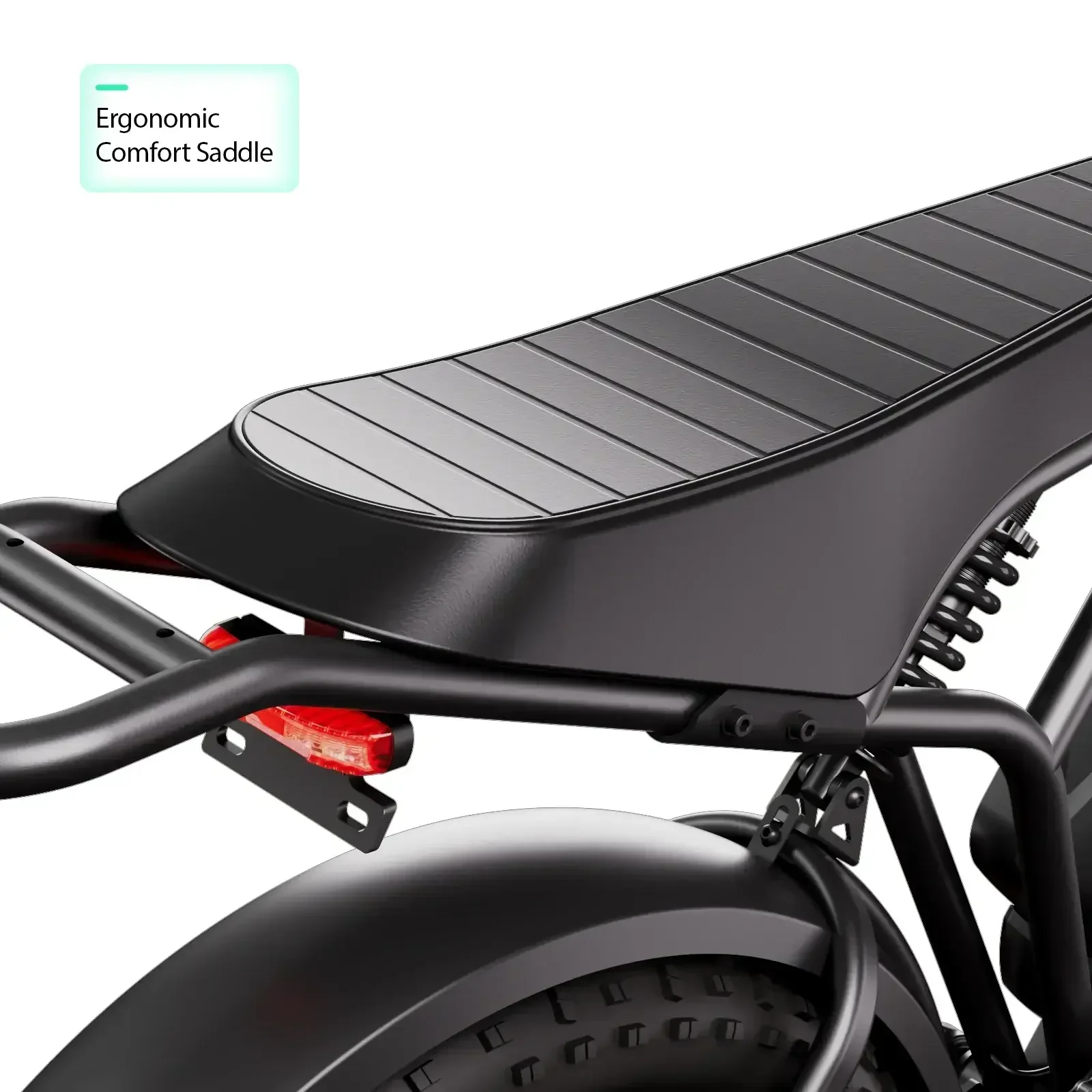 TST R002 20'' 1500W Full Suspension Moped-style Electric Bike - Image 11