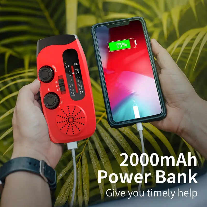 3-in-1 Emergency Radio – Stay Connected & Powered Anytime! - Image 6