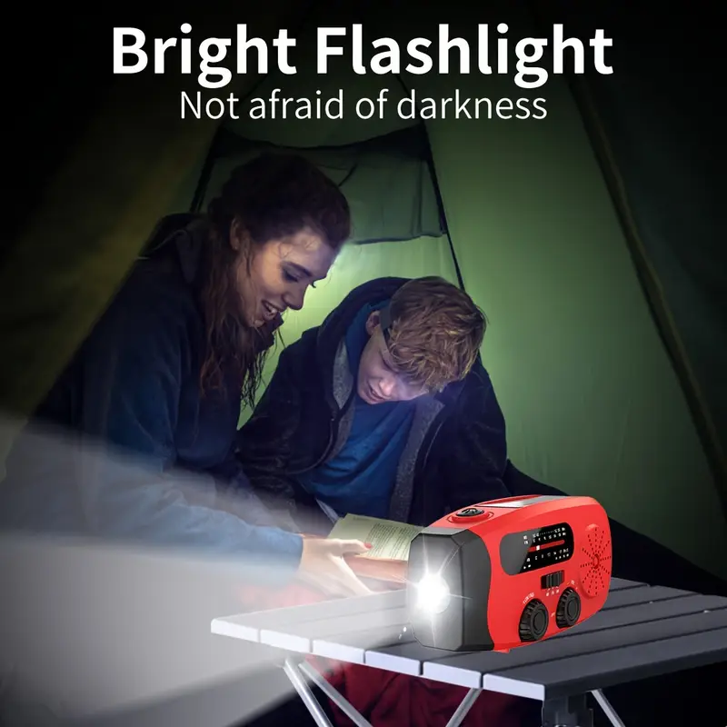 3-in-1 Emergency Radio – Stay Connected & Powered Anytime! - Image 7