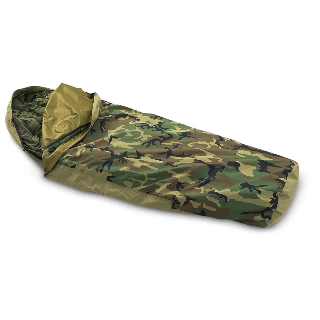 US GI 4 Piece Modular Sleep System (MSS) - Woodland Camo - Image 4