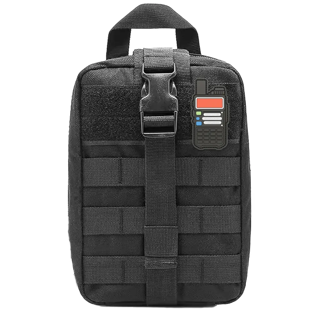 UV82L 8 Watt Radio Go Bag with Solar Charger Programmed Radio Bugout Kit - Image 7