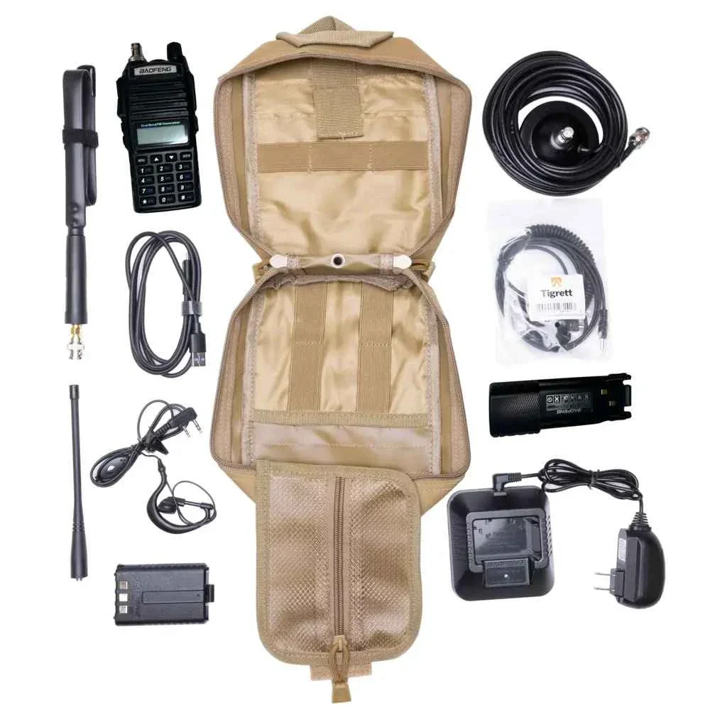 UV82L 8 Watt Vehicle Radio Go Bag with Magnet Mount Antenna and UV82L Programmed Radio