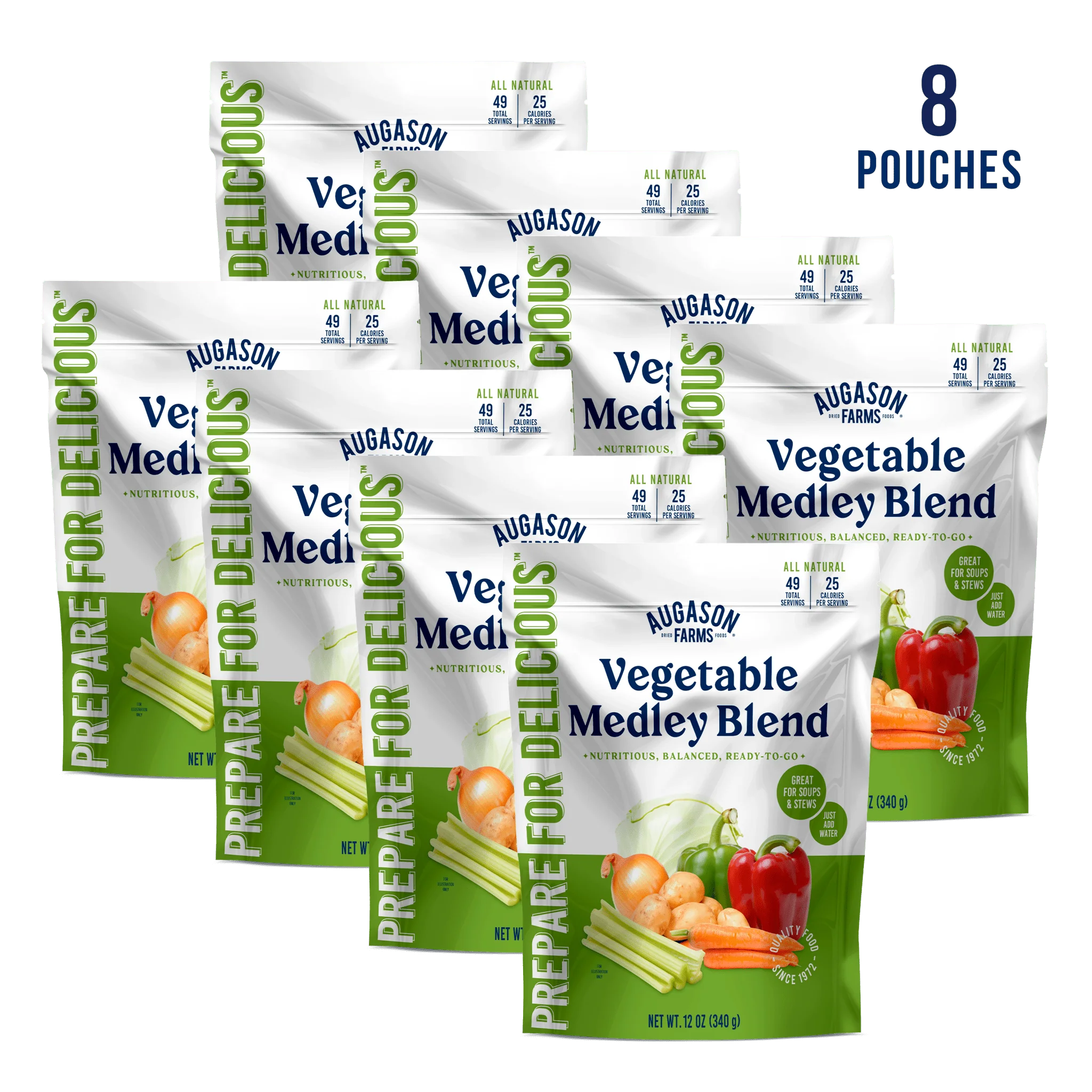 Vegetable Medley Blend Pouch, 49 Servings - Image 6