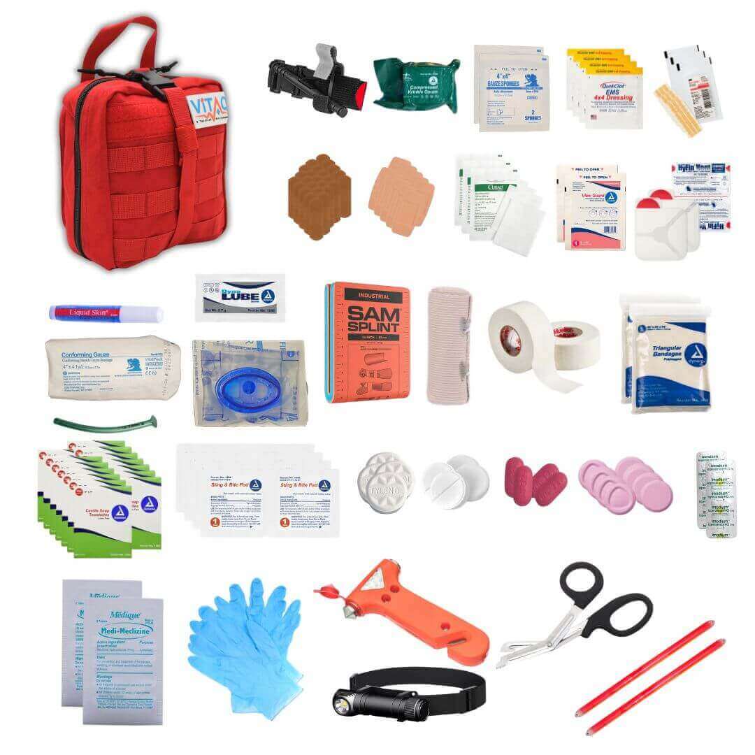 Vehicle Trauma Response Kit w/Trauma Care – Advanced Car First Aid Kit - Image 2