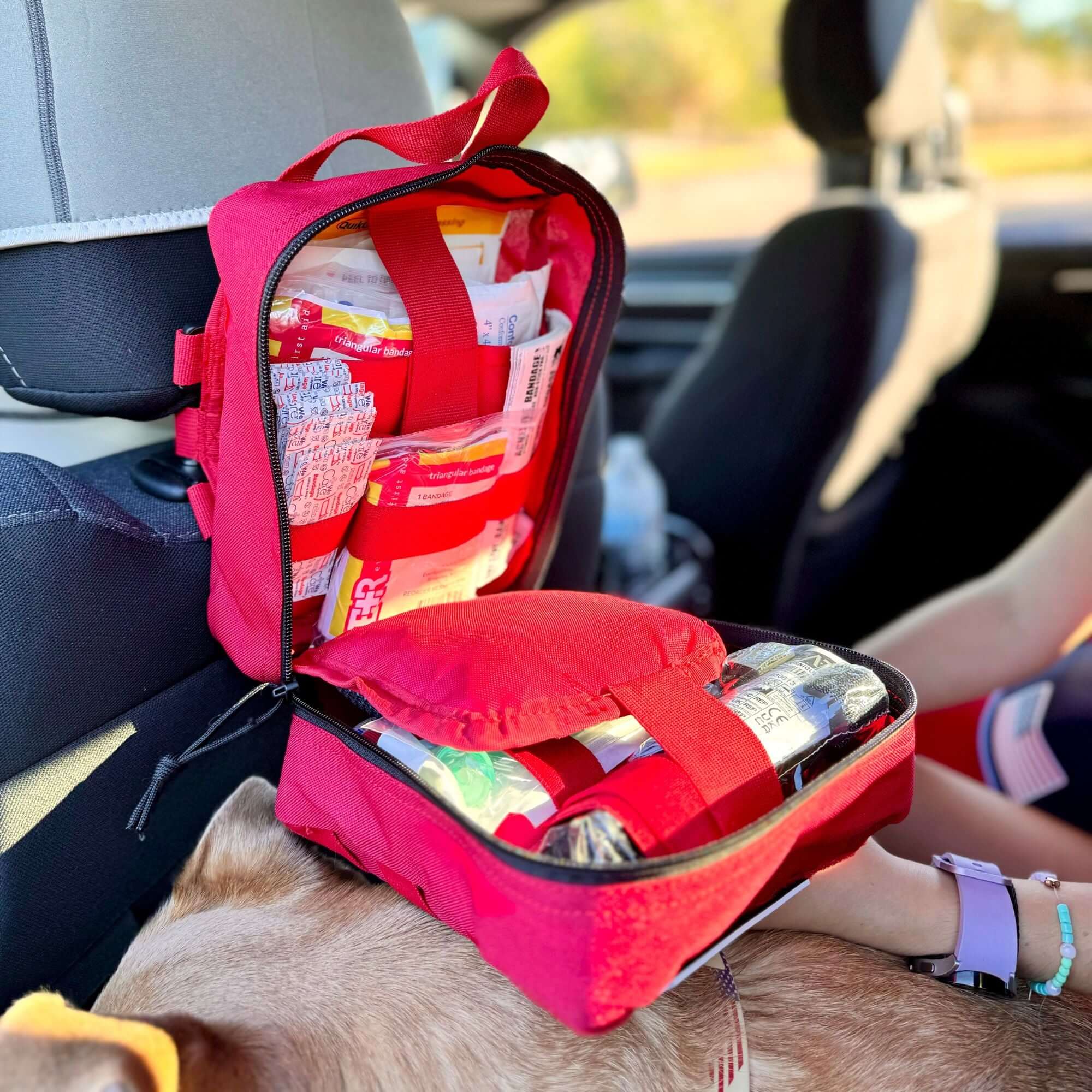 Vehicle Trauma Response Kit w/Trauma Care – Advanced Car First Aid Kit - Image 5