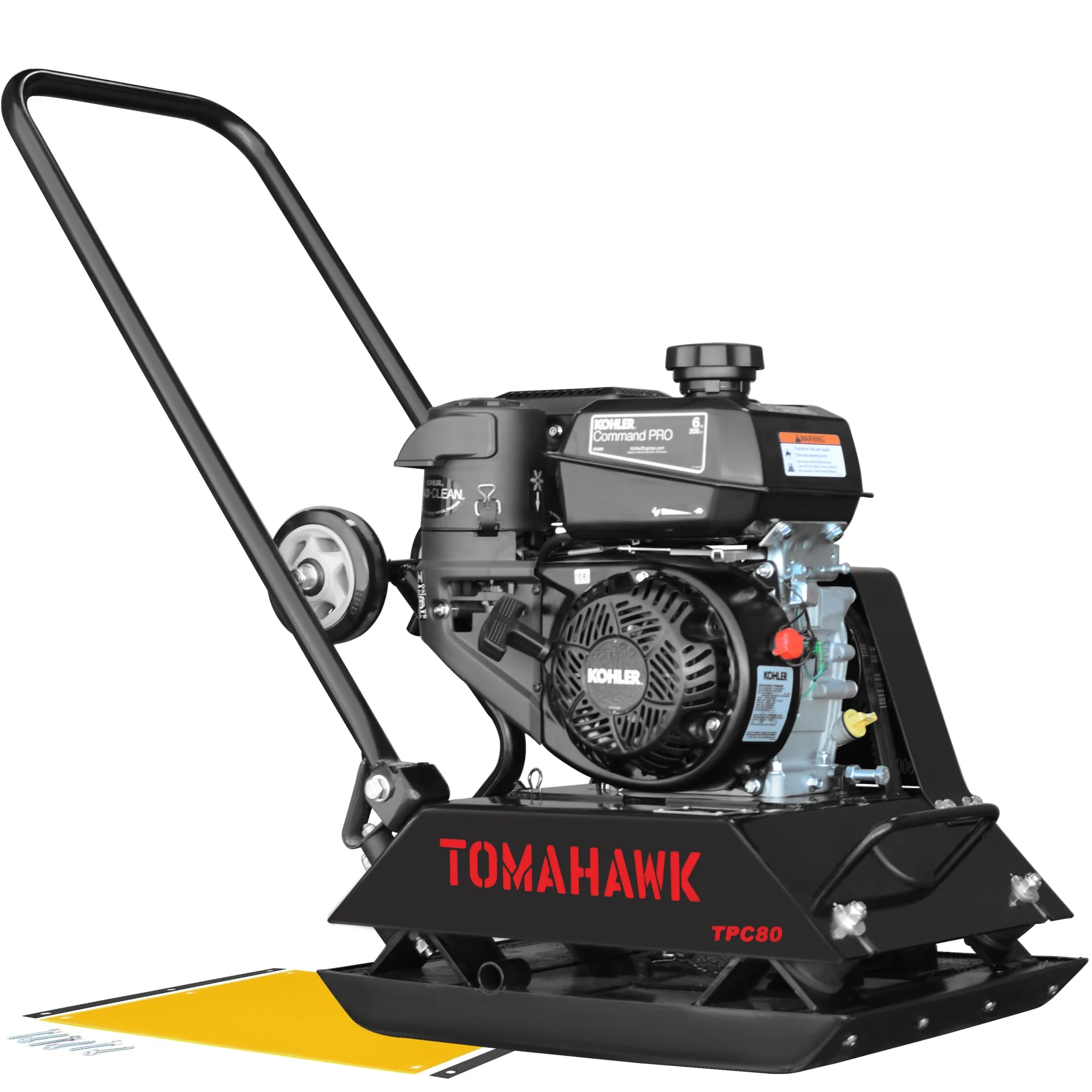 Vibratory Plate Compactor Tamper with Kohler Engine for Dirt Gravel Soil Compaction - Image 12