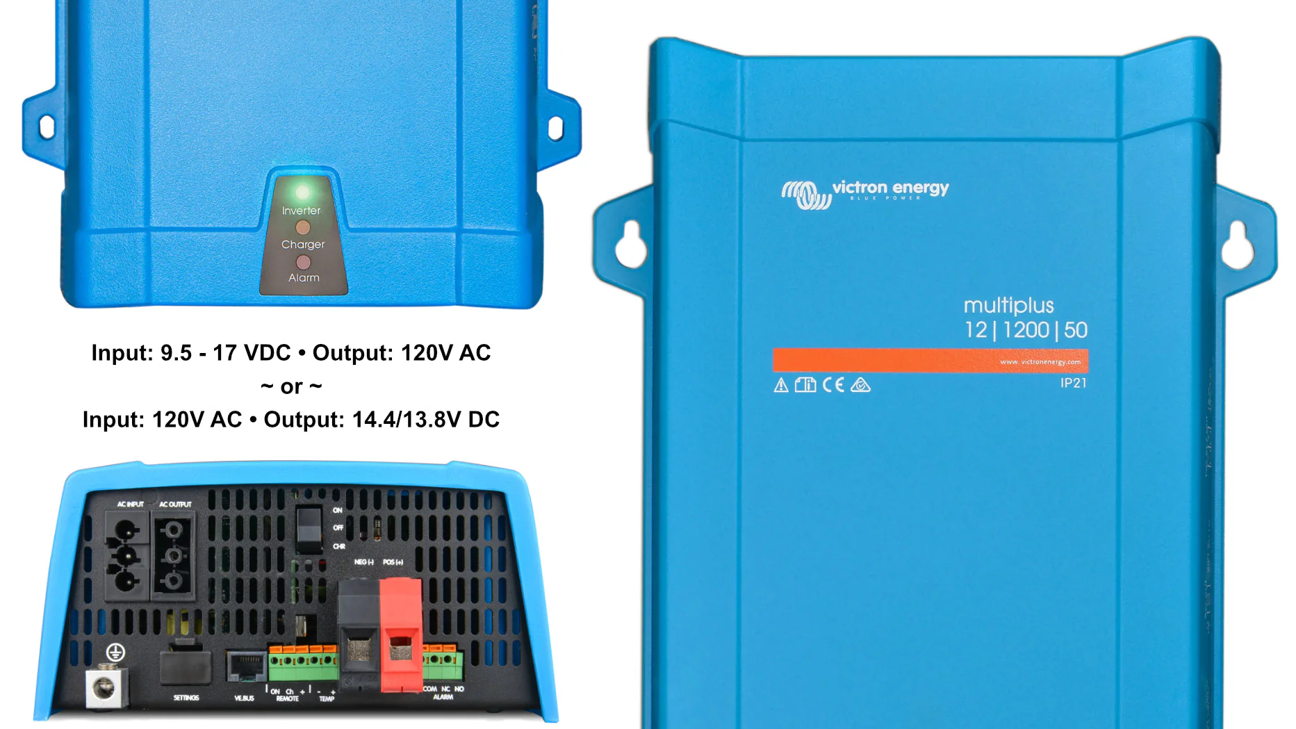 Victron 120V Inverter & Charger - 12/24/48V; 500 - 5000 Watts - Image 5