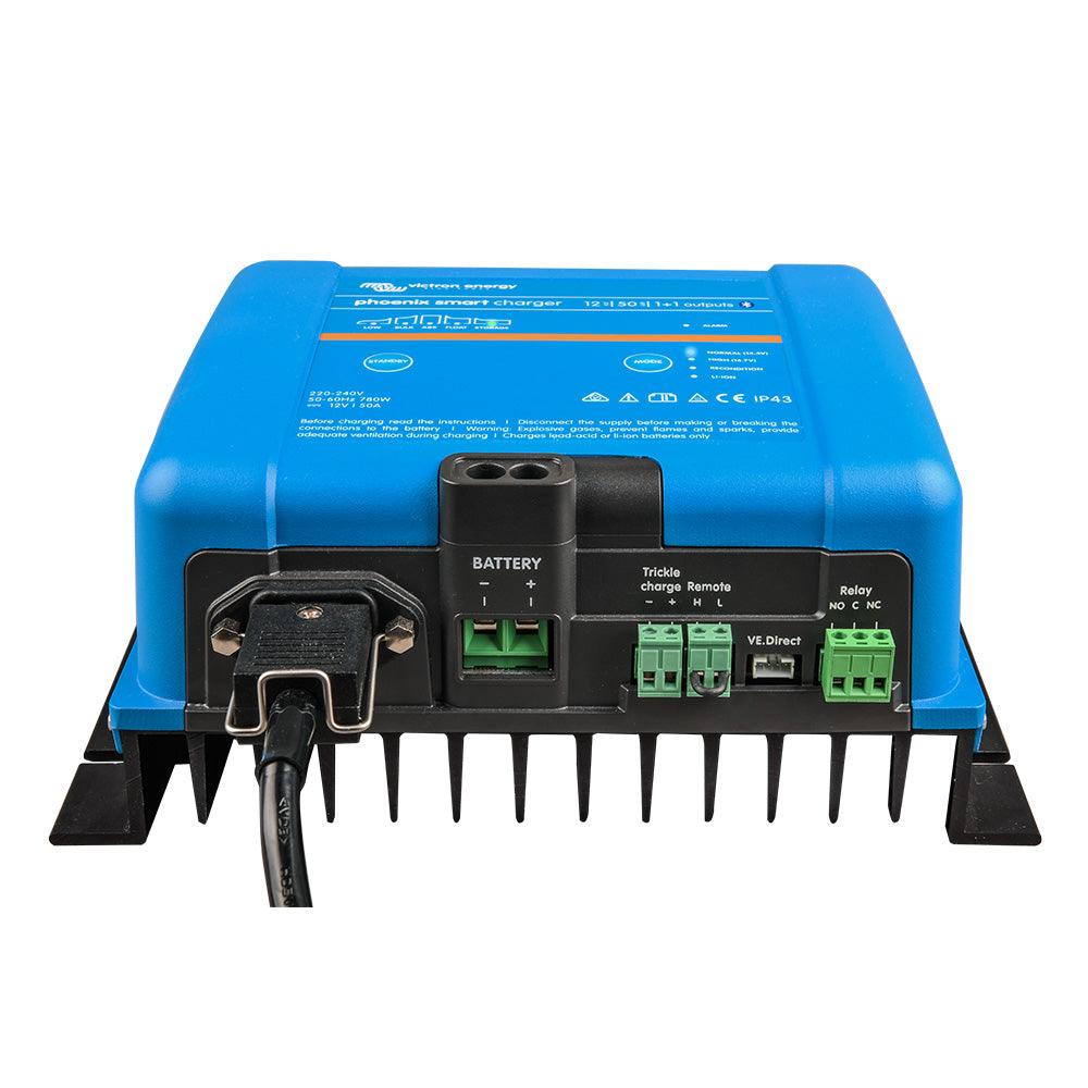 Victron Phoenix Smart IP43 Charger 12/50 (1+1) 120-240VAC Requires 5-15P Mains Cord [PSC125051095] - Image 2