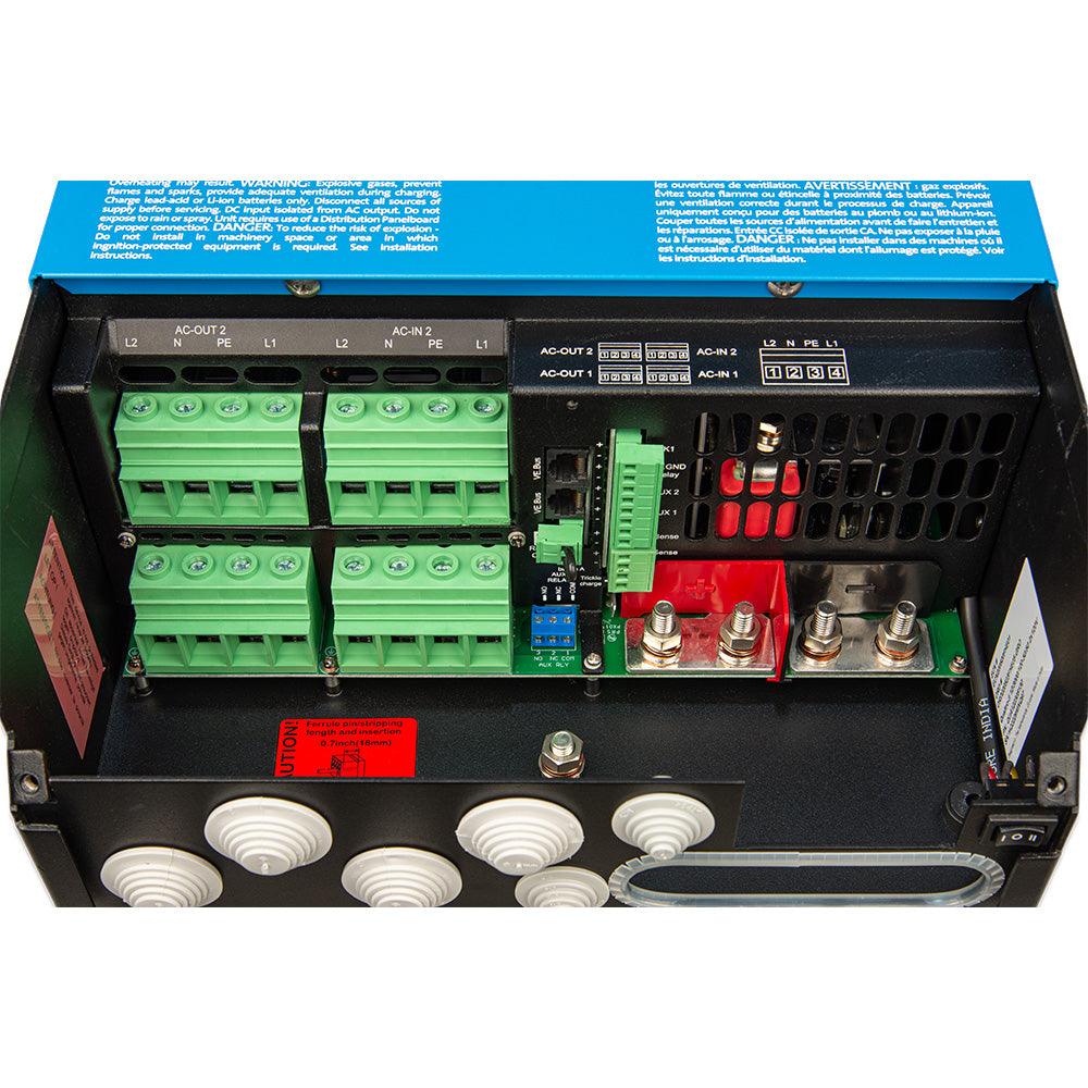 Victron Quattro-II - 12/3000 - 120-50/50 - 2X 120V [QUA122305130] - Image 6