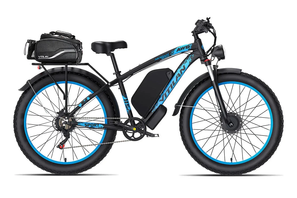 Vitilan H5 Dual Motor Fat Tire Electric Bike - Image 13
