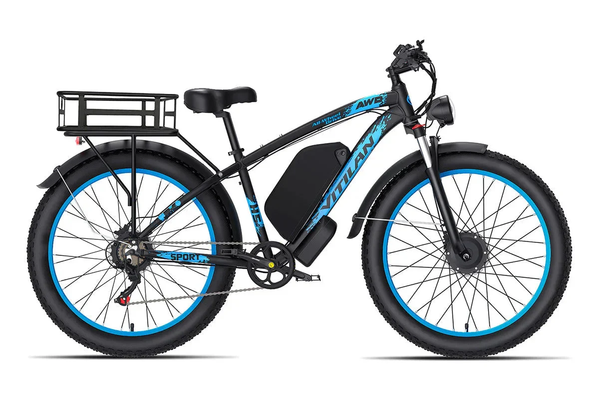 Vitilan H5 Dual Motor Fat Tire Electric Bike - Image 14