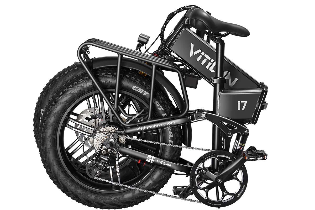 Vitilan I7 Pro Folding Full Suspension Electric Bike - Image 19