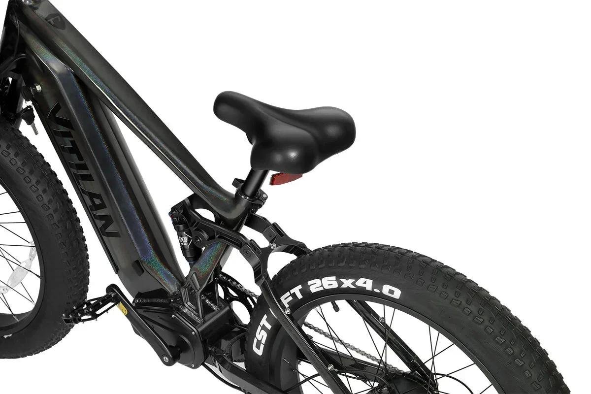 Vitilan T7PRO Full Suspension Mountain E-bike - Image 20