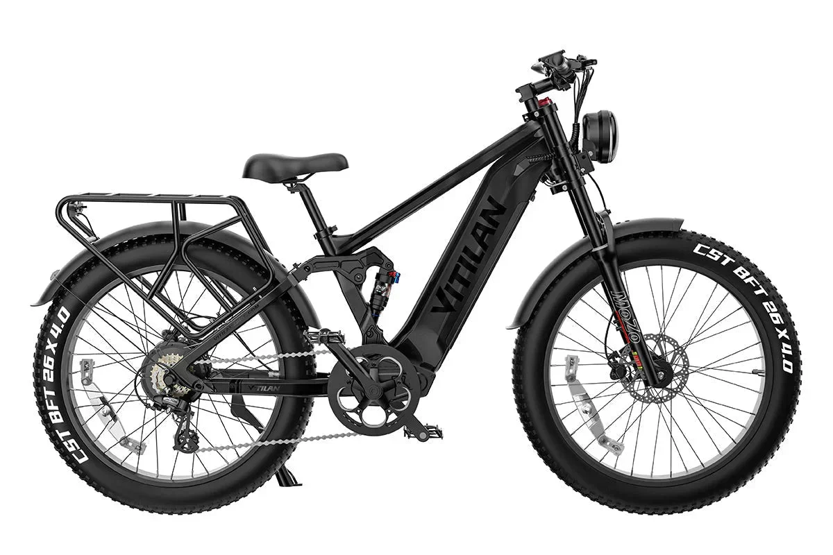 Vitilan T7PRO Full Suspension Mountain E-bike - Image 31