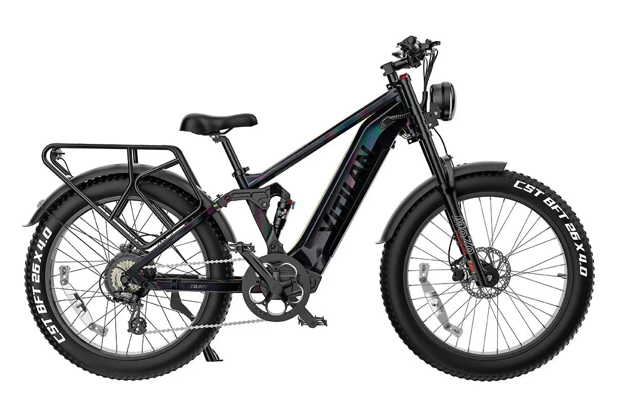 Vitilan T7PRO Full Suspension Mountain E-bike - Image 32