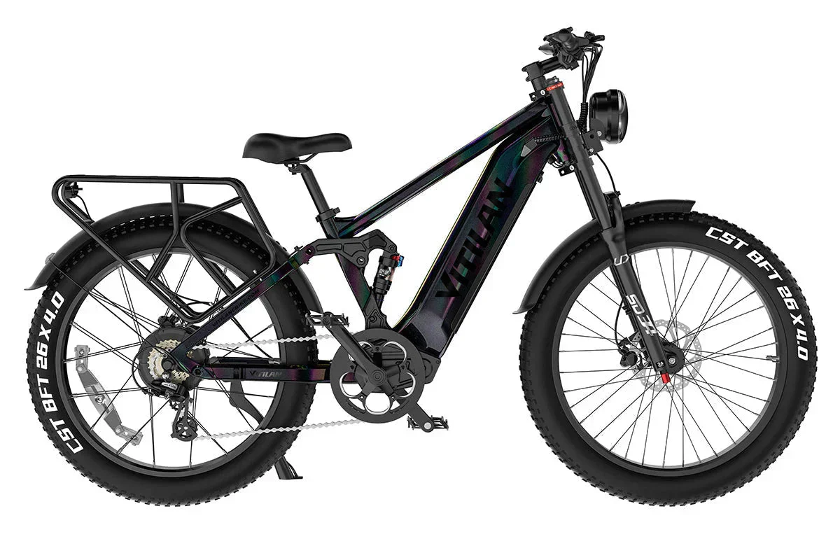 Vitilan T7PRO Full Suspension Mountain E-bike - Image 46
