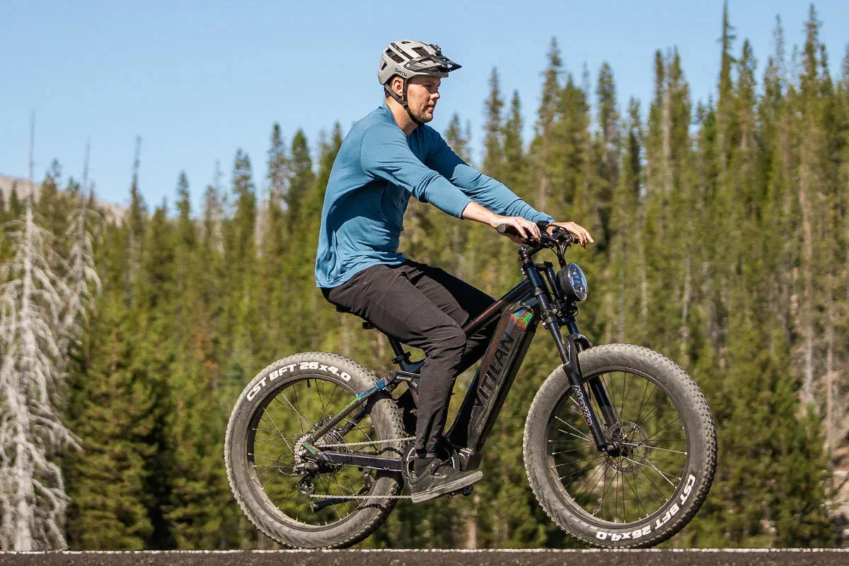 Vitilan T7PRO Full Suspension Mountain E-bike - Image 7